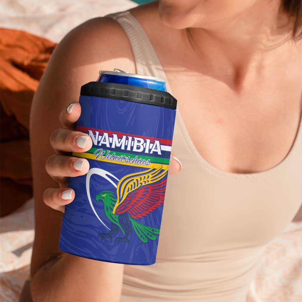 Namibia Rugby Custom 4 in 1 Can Cooler Tumbler Go Welwitschias
