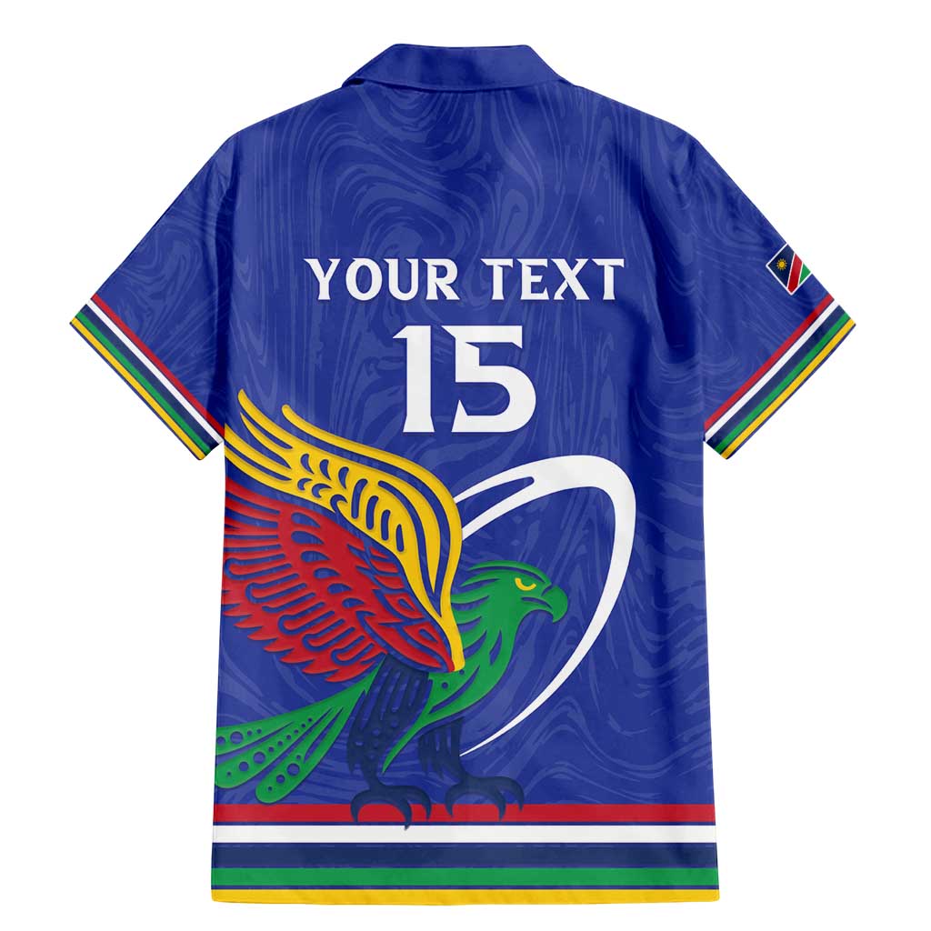 Namibia Rugby Custom Family Matching Mermaid Dress and Hawaiian Shirt Go Welwitschias