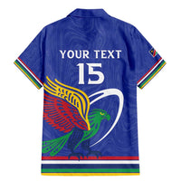 Namibia Rugby Custom Family Matching Mermaid Dress and Hawaiian Shirt Go Welwitschias