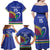 Namibia Rugby Custom Family Matching Off Shoulder Maxi Dress and Hawaiian Shirt Go Welwitschias