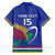 Namibia Rugby Custom Family Matching Off Shoulder Maxi Dress and Hawaiian Shirt Go Welwitschias