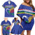 Namibia Rugby Custom Family Matching Off Shoulder Short Dress and Hawaiian Shirt Go Welwitschias