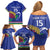 Namibia Rugby Custom Family Matching Off Shoulder Short Dress and Hawaiian Shirt Go Welwitschias