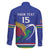 Namibia Rugby Custom Family Matching Off Shoulder Short Dress and Hawaiian Shirt Go Welwitschias