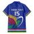 Namibia Rugby Custom Family Matching Short Sleeve Bodycon Dress and Hawaiian Shirt Go Welwitschias