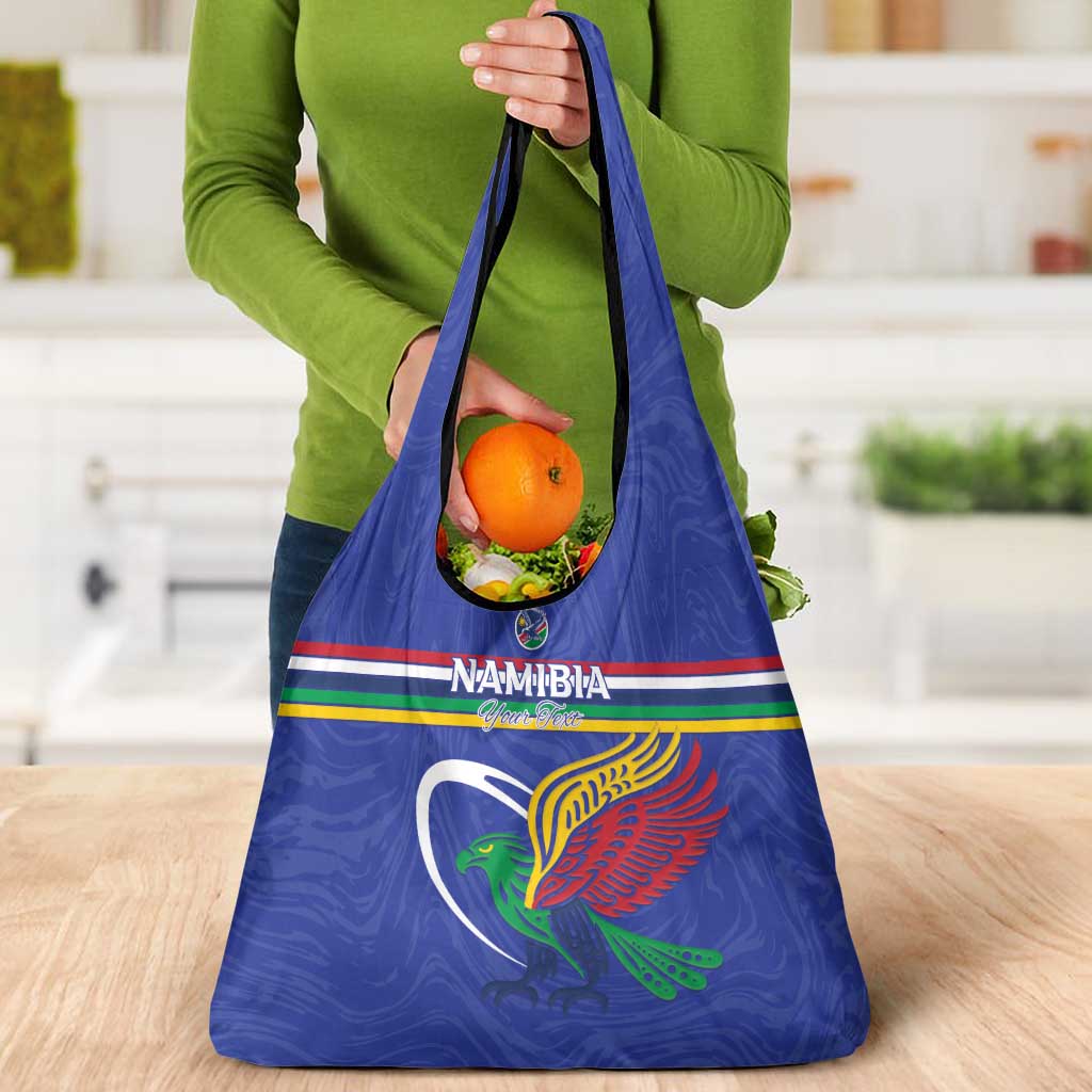 Namibia Rugby Custom Grocery Bag Go Welwitschias