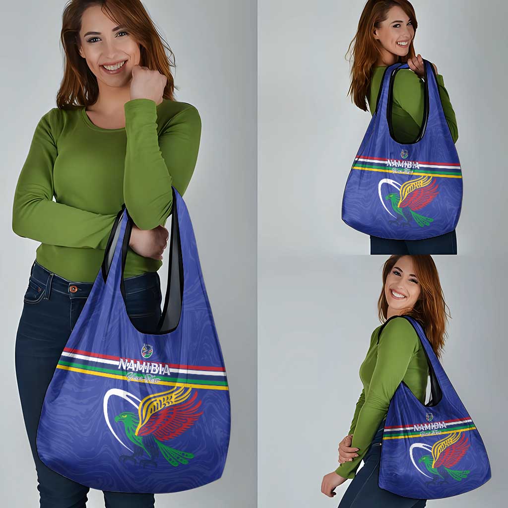 Namibia Rugby Custom Grocery Bag Go Welwitschias