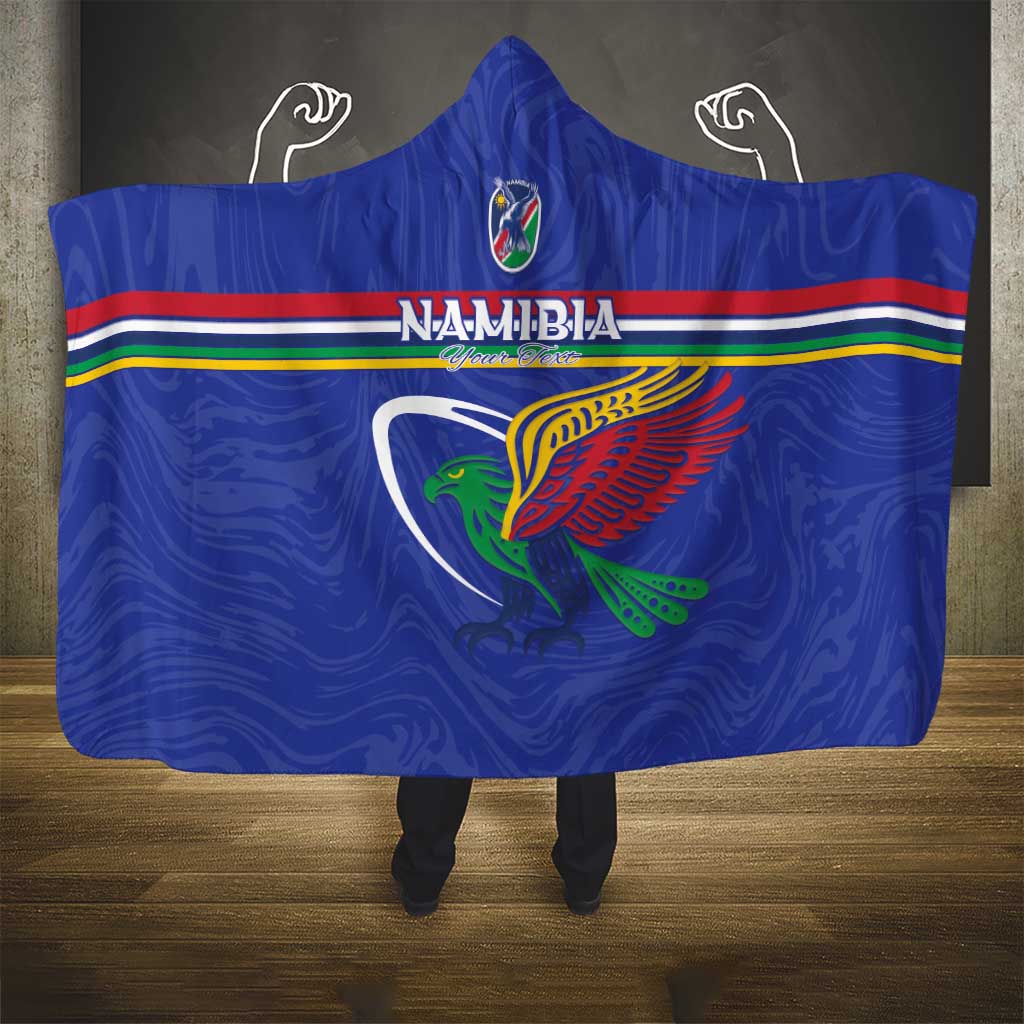 Namibia Rugby Custom Hooded Blanket Go Welwitschias