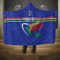 Namibia Rugby Custom Hooded Blanket Go Welwitschias