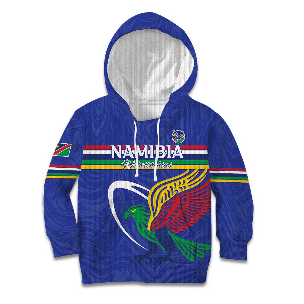 Namibia Rugby Custom Kid Hoodie Go Welwitschias
