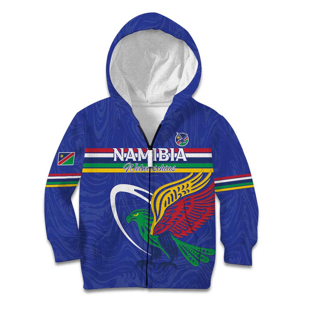 Namibia Rugby Custom Kid Hoodie Go Welwitschias