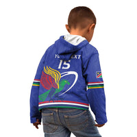 Namibia Rugby Custom Kid Hoodie Go Welwitschias