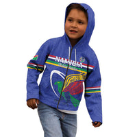 Namibia Rugby Custom Kid Hoodie Go Welwitschias