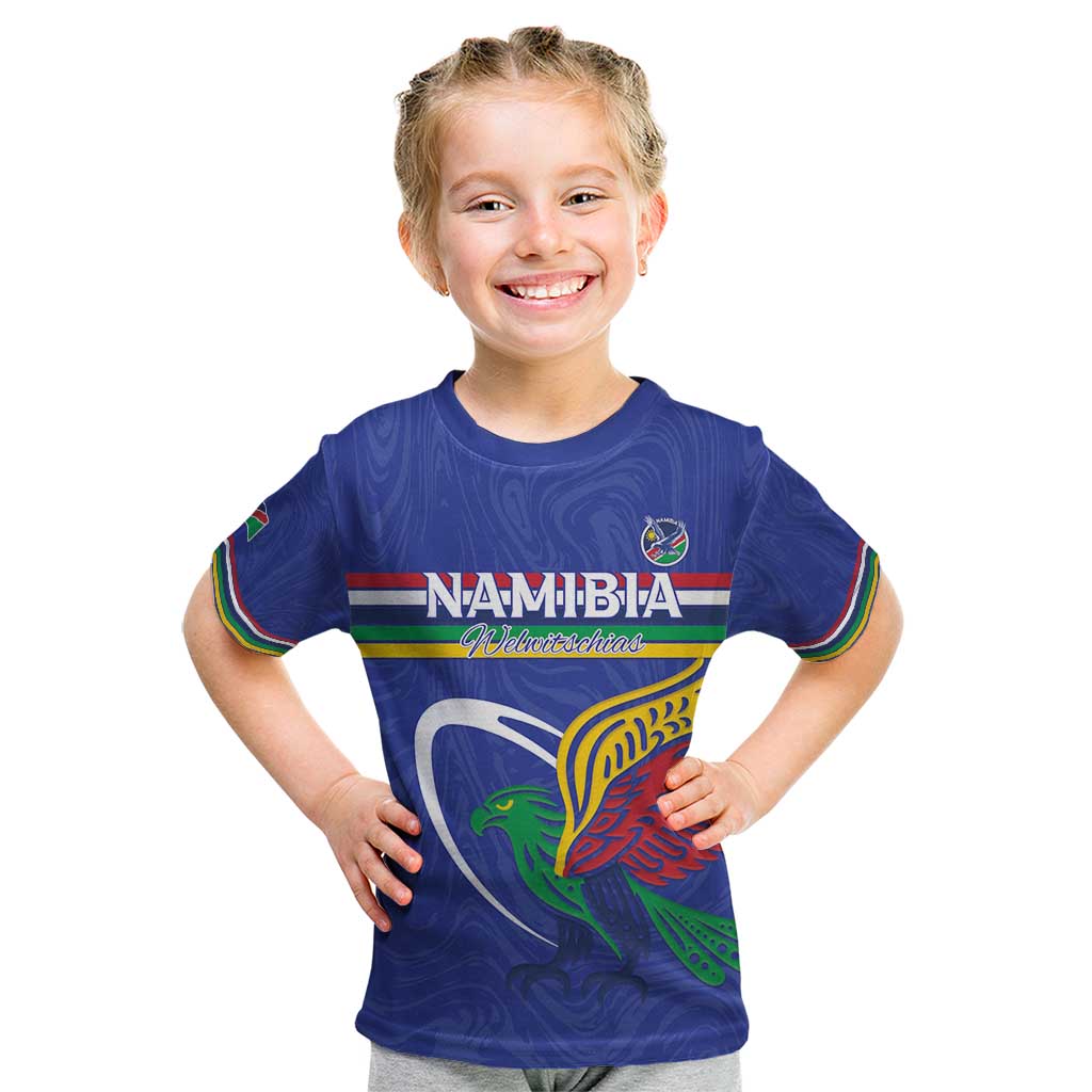 Namibia Rugby Custom Kid T Shirt Go Welwitschias