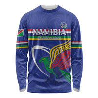 Namibia Rugby Custom Long Sleeve Shirt Go Welwitschias