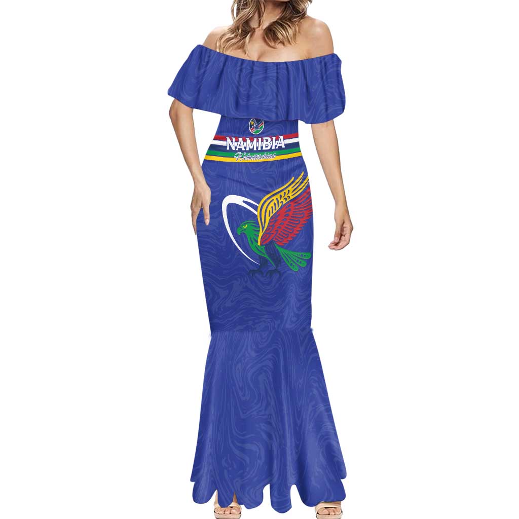 Namibia Rugby Custom Mermaid Dress Go Welwitschias