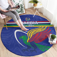 Namibia Rugby Custom Round Carpet Go Welwitschias