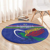 Namibia Rugby Custom Round Carpet Go Welwitschias