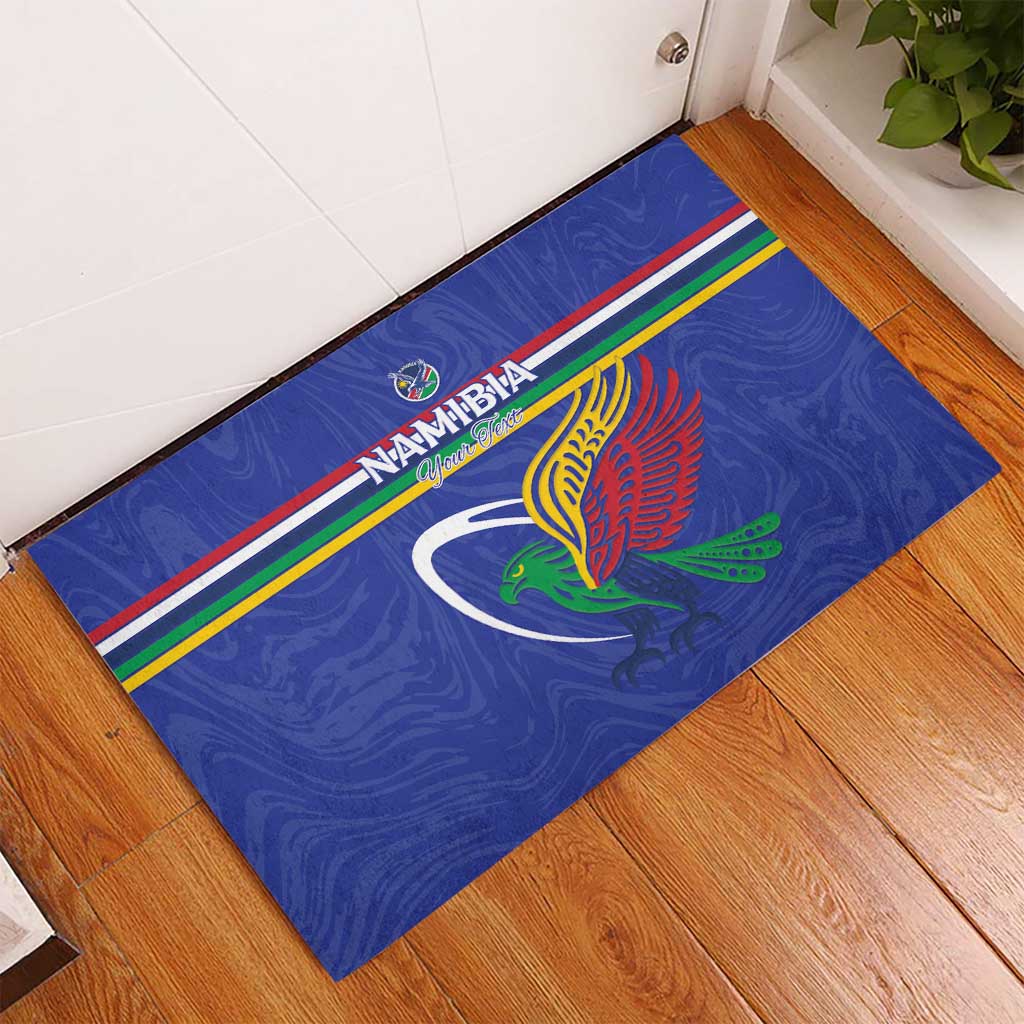 Namibia Rugby Custom Rubber Doormat Go Welwitschias