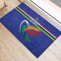 Namibia Rugby Custom Rubber Doormat Go Welwitschias