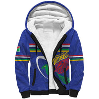 Namibia Rugby Custom Sherpa Hoodie Go Welwitschias
