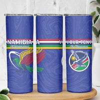 Namibia Rugby Custom Skinny Tumbler Go Welwitschias