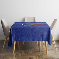 Namibia Rugby Custom Tablecloth Go Welwitschias