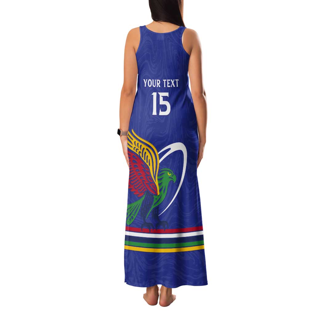 Namibia Rugby Custom Tank Maxi Dress Go Welwitschias