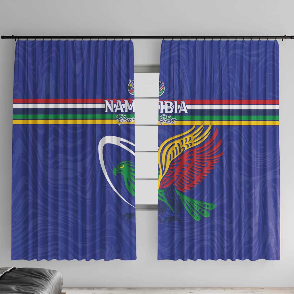 Namibia Rugby Custom Window Curtain Go Welwitschias