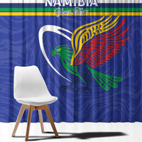Namibia Rugby Custom Window Curtain Go Welwitschias