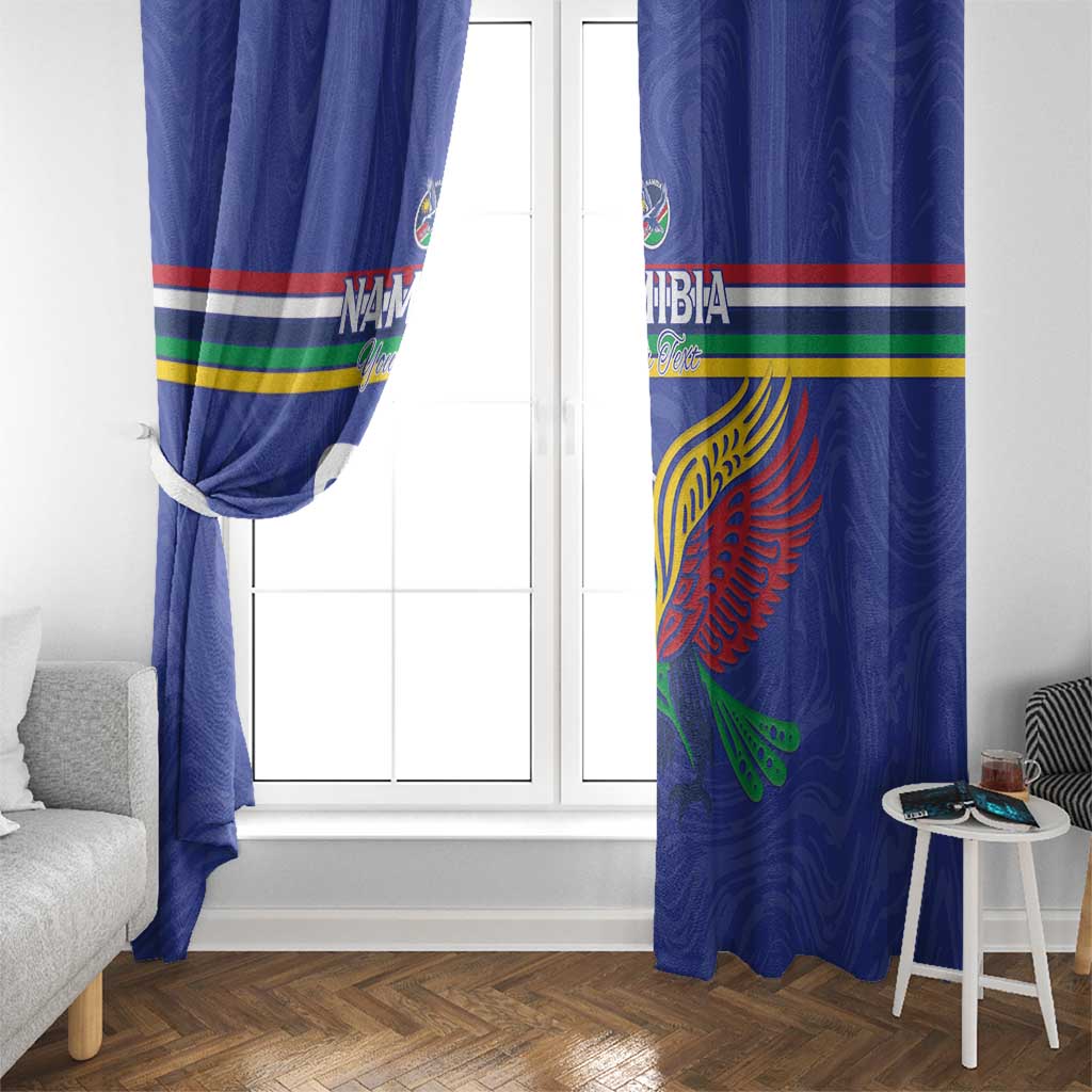 Namibia Rugby Custom Window Curtain Go Welwitschias