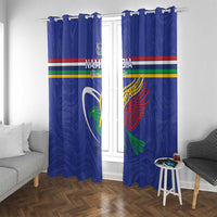 Namibia Rugby Custom Window Curtain Go Welwitschias