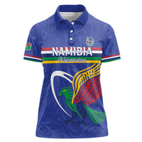 Namibia Rugby Custom Women Polo Shirt Go Welwitschias