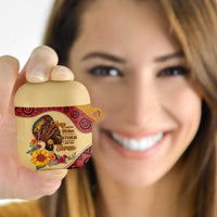 Black History Month AirPods Case African Woman Afro I Am The Storm - Wonder Print Shop