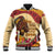 Black History Month Baseball Jacket African Woman Afro I Am The Storm - Wonder Print Shop
