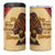 Black History Month 4 in 1 Can Cooler Tumbler African Woman Afro I Am The Storm - Wonder Print Shop