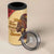 Black History Month 4 in 1 Can Cooler Tumbler African Woman Afro I Am The Storm - Wonder Print Shop