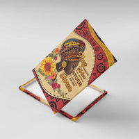 Black History Month Canvas Wall Art African Woman Afro I Am The Storm - Wonder Print Shop