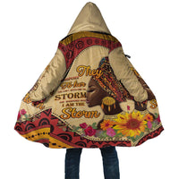 Black History Month Cloak African Woman Afro I Am The Storm - Wonder Print Shop