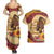 Black History Month Couples Matching Summer Maxi Dress and Hawaiian Shirt African Woman Afro I Am The Storm - Wonder Print Shop