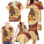 Black History Month Family Matching Mermaid Dress and Hawaiian Shirt African Woman Afro I Am The Storm - Wonder Print Shop