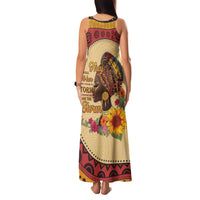 Black History Month Family Matching Tank Maxi Dress and Hawaiian Shirt African Woman Afro I Am The Storm - Wonder Print Shop