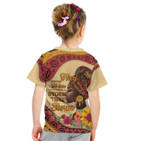 Black History Month Kid T Shirt African Woman Afro I Am The Storm - Wonder Print Shop