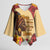Black History Month Kimono Sleeve Blouse African Woman Afro I Am The Storm - Wonder Print Shop