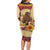 Black History Month Long Sleeve Bodycon Dress African Woman Afro I Am The Storm - Wonder Print Shop
