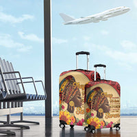 Black History Month Luggage Cover African Woman Afro I Am The Storm - Wonder Print Shop