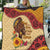 Black History Month Quilt African Woman Afro I Am The Storm - Wonder Print Shop