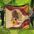 Black History Month Quilt African Woman Afro I Am The Storm - Wonder Print Shop