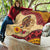 Black History Month Quilt African Woman Afro I Am The Storm - Wonder Print Shop