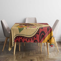 Black History Month Tablecloth African Woman Afro I Am The Storm - Wonder Print Shop